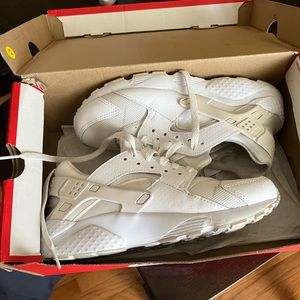 Nike Huarache Run Youth 7 color White